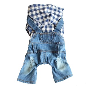 Ropa para Mascotas, Abrigos y Chaquetas para Todas las Estaciones, Mezclilla Clásica, Linda y Cómoda, para Perros y Gatos, Teddy, <span class=keywords><strong>Akita</strong></span>, Francés - Product Image 2