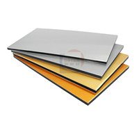 Panel Compuesto de Aluminio con Acabado PVDF/FEVE de 4 mm, Lámina ACP/ACM de 1500x3000 mm para Revestimiento de Paredes Interiores o Exteriores