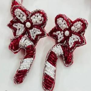 Elegantes pendientes colgantes con cuentas para mujer, joyería de gota elegante a la moda, perfecta para bodas, fiestas y uso diario para niñas - Product Image 5