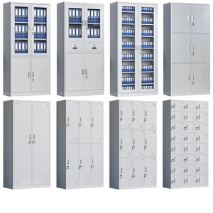 Archivador Metálico de Oficina con Cajones y Puertas con Cerradura, 3 Niveles, Tipo Vertical, Organizador Resistente - Product Image 3