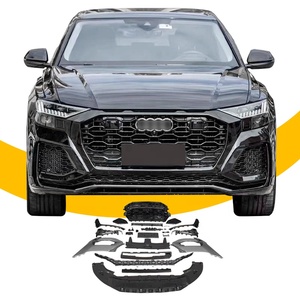 2018-2022 Kit carrosserie Style RSQ8 pour <span class=keywords><strong>Audi</strong></span> <span class=keywords><strong>Q8</strong></span> mise à niveau vers RSQ8 Pare-chocs avant Diffuseur arrière - Product Image 1