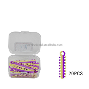 2026 New Best Selling Dental Orthodontic Elastic Ligature Ties 36 Colors Manual CE Certified - Product Image 5