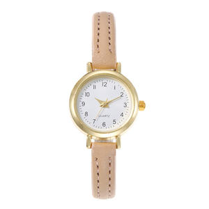 Esfera minimalista y ultra pequeña de estilo <span class=keywords><strong>academia</strong></span> de comercio exterior de gran venta, Correa fina retro y artística, reloj compacto - Product Image 5