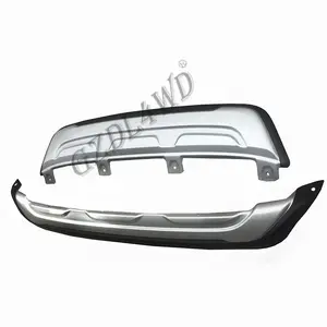 GZDL4WD Front & Rear Bumper Guard Nudge For Fortuner 2016 2017 Bumper Body Kit ABS Plastic Painted