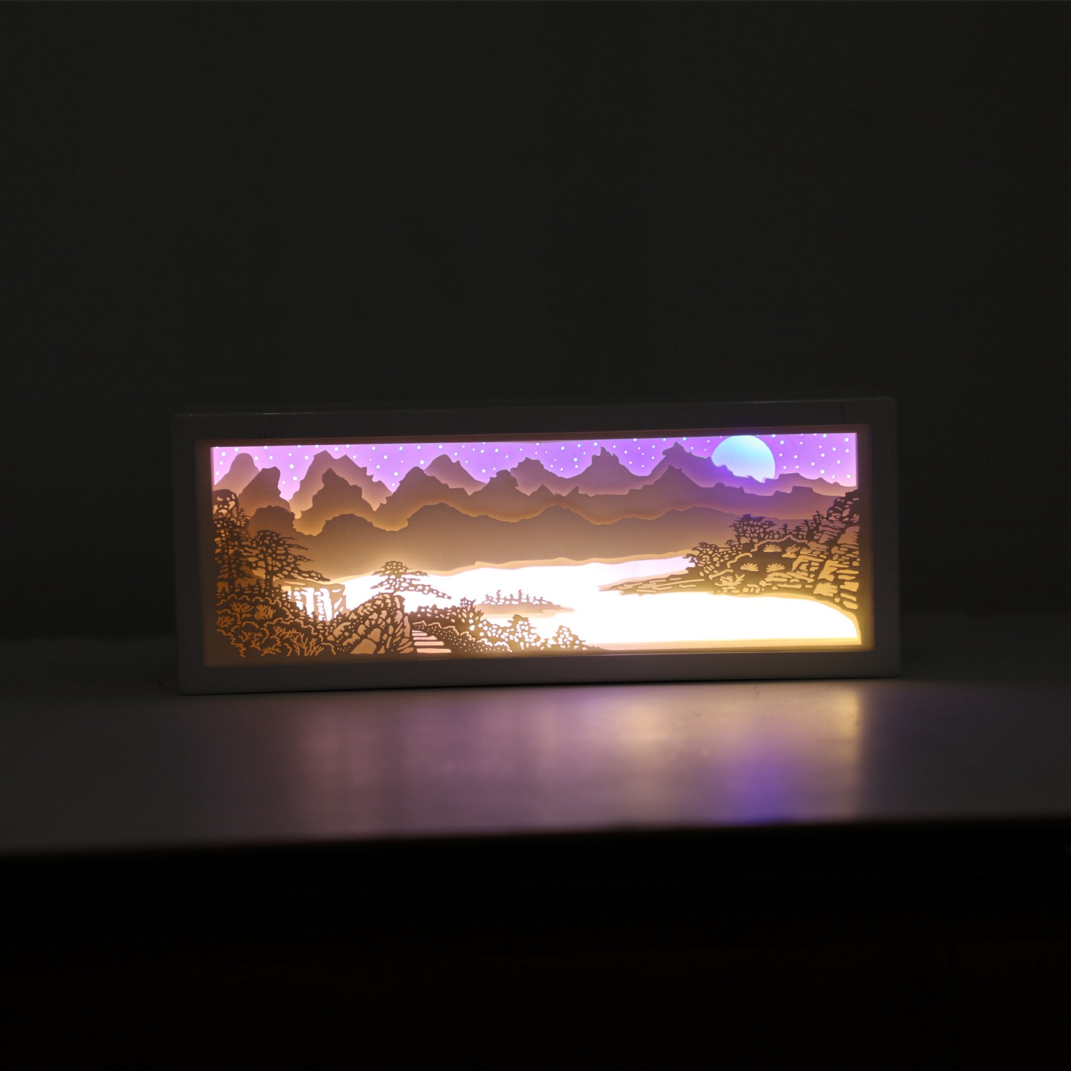 26x10x5cm: paysage lacustre