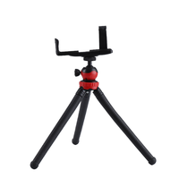 Soporte Ajustable y Flexible para Teléfono con Cámara, con Cabezal Giratorio de 360°, Trípode Flexible y Portátil para Cámara DJI Action