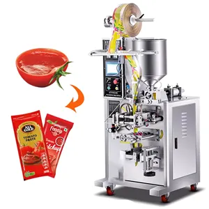 Fully Automatic Small Bag Shampoo Chili Sauce Ketchup Honey Low Price Multifunctional Packaging Machine