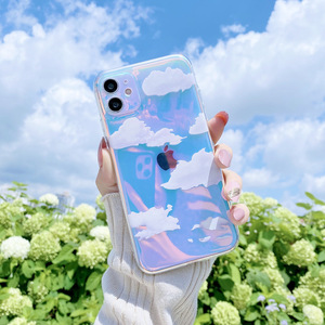 <span class=keywords><strong>Coque</strong></span> de téléphone Cloud pour <span class=keywords><strong>iPhone</strong></span> 15 Pro Max, <span class=keywords><strong>coque</strong></span> de téléphone antichoc à changement de couleur laser pour <span class=keywords><strong>iPhone</strong></span> 14 13 12 Pro Max, <span class=keywords><strong>coque</strong></span> laser Cloud - Product Image 4