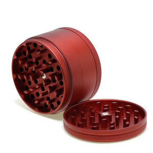 Grinder per Erbe Aromatiche Multi-Misura 63/75/100mm <span class=keywords><strong>a</strong></span> 4 Strati in Lega di Alluminio con Logo Personalizzato, Vendita all'Ingrosso - Product Image 6