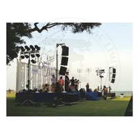 Tour de levage télescopique en acier MT-650S de 6,5 m et 200 kg pour enceintes Line Array