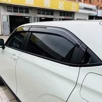 Visera Protectora para Ventana de Coche, Marca KQD, Cromada, Material ABS, para VEZEL/HR-V 2023-ON
