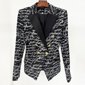 Di alta qualità all'ingrosso delle signore della serata delle celebrità della festa della primavera della moda del Blazer delle donne delle tute - Product Image 2