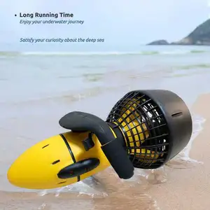 Yeni varış deniz Scooter sualtı pervane 300W elektrikli su geçirmez su sporları yüzme havuzu tüplü dalış