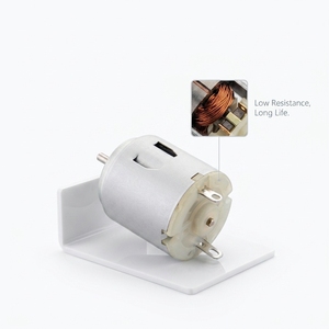 Moteur CC haute vitesse RE-260 3V, pièces de loisirs créatifs, micro-moteur électrique pour projets scientifiques DIY, étudiants, laboratoire scolaire, rond - Product Image 3