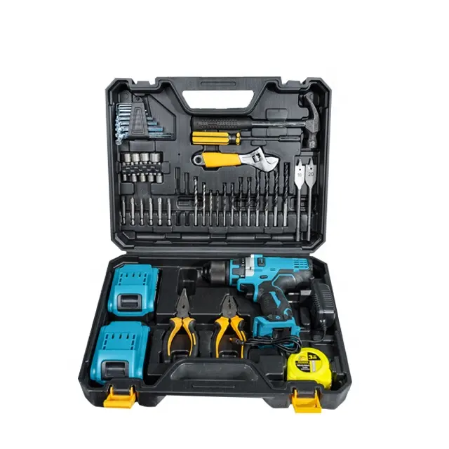 MT1246 46PCS 12V Rechargeable Cordless hand drill Power tool combo Kit