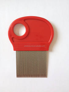 Peine para Piojos de Acero ANMEISHU con Dientes Finos y Lupa para Perros, Gatos y Humanos - Herramienta de Aseo para Mascotas de Uso Doméstico - Product Image 3