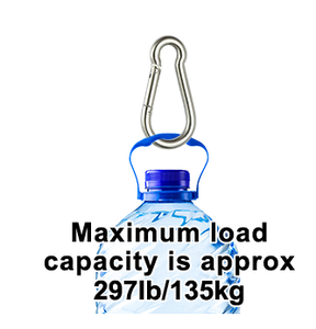 Crochets de mousqueton <span class=keywords><strong>en</strong></span> acier inoxydable 304 de haute qualité, forme de calebasse, <span class=keywords><strong>crochet</strong></span> à ressort pour l'escalade - Product Image 4