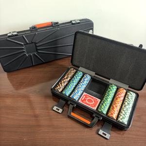 Juego de <span class=keywords><strong>500</strong></span> <span class=keywords><strong>Fichas</strong></span> de Póker de Arcilla con Maletín de Aluminio en Varios Colores Personalizados - Product Image 3