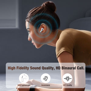 Jerry V5.3 Tip-C Kulak İçi Kulaklıklar LED Kablosuz Yüksek Kaliteli Ses Aktif Gürültü Engelleme IPX6 Su Geçirmez - Product Image 2