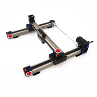 Robot à portique WDT5050A, table XYZ, routeur CNC, module de mouvement linéaire motorisé à 3 axes, rail de guidage à courroie avec moteur pas à pas
