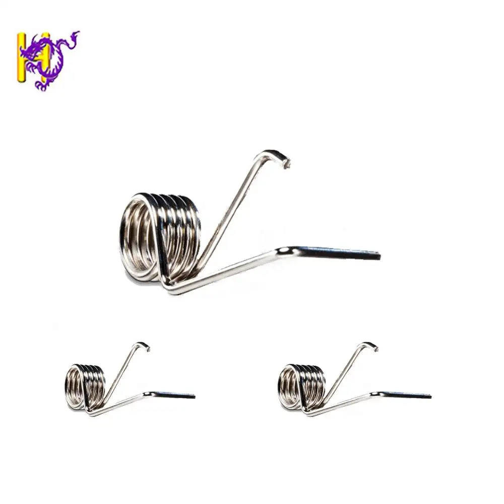 Manufacturer Suppliers High Precision Flexible Steel Spiral Mini Torsion Spring For Door Lock