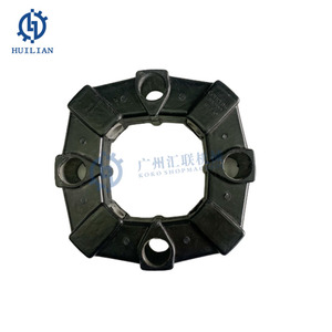Accouplement En Caoutchouc Hydraulique 22A Bleu Pour Pompe D'excavatrice SK50 - Haute Qualité, Anti-vibration
