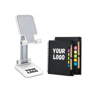New Wholesale Business Gift <b>Desk</b> <b>Foldable</b> Custom Logo Mobile Phone Stand Portable Cellphone Holder Promotion - Product Image 1