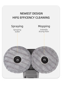 Tête de nettoyage électrique <span class=keywords><strong>brosse</strong></span> à plancher tête de vadrouille pour aspirateur automatique Dysons <span class=keywords><strong>V8</strong></span> avec réservoir d'eau amovible - Product Image 3