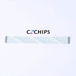 HX FFC-1.0-16P-150mm FFC Cable (Flexible Flat Cable) P=1mm Connector 16P 1mm 0.3mm Non-Inverting - Product Image 1