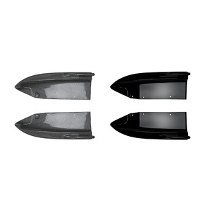 Pegatina para Parachoques Trasero BMW X5 G05 M Sport 2019-2022, Textura de Fibra de Carbono Negro Piano, Adhesivo de Modificación - Product Image 2
