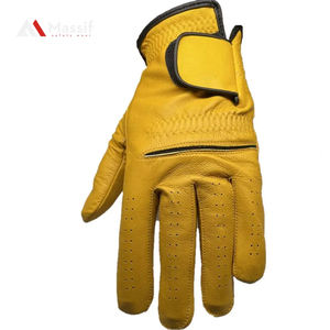 Vente en gros Gants de golf Cabretta Gant de golf en cuir antidérapant Logo personnalisé Gants de golf Cabretta en cuir - Product Image 4