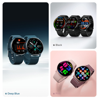 ZL02D Écran tactile IPS 44-49 mm, étanche IP67, bracelet connecté en gel de silice, suivi du sommeil, réponse aux appels, charge magnétique