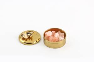 Vente directe d'usine de pots de rangement en alliage d'or avec décorations de poissons rouges, design simple et élégant pour le rangement de la chambre - Product Image 2