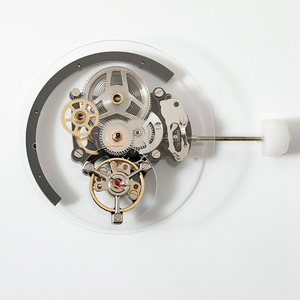 Mouvement mécanique automatique squelette transparent saphir ajouré, réserve de marche 45H, fabricants de mouvements mécaniques personnalisés - Product Image 1