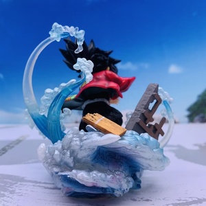 Demon Slayer Kimetsu No Yaiba ODM Q Version Waterwheel Figure Nine Pillars Resonance Tomioka Gk Plastic Anime Toy Wholesale - Product Image 3