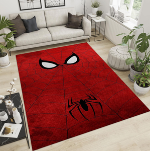 <span class=keywords><strong>Tapis</strong></span> en toile d'araignée <span class=keywords><strong>rouge</strong></span>, impression numérique 3D, parfait pour la <span class=keywords><strong>chambre</strong></span> d'enfant, la <span class=keywords><strong>chambre</strong></span> à coucher, la salle de jeux et la décoration de la maison, <span class=keywords><strong>tapis</strong></span> de sol - Product Image 2