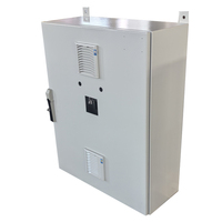Chine Usine de tôle Rail Din Boîte de boîtier électrique verrouillable étanche/résistant aux intempéries avec refroidissement/ventilation