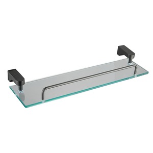 Gun Grey Bull Horn Space Aluminio Comercio exterior Juego de colgadores de baño 6-7 piezas Estante de papel higiénico Red de jabón Toallero de un solo poste - Product Image 4