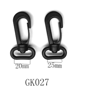 Ransel Putar Kait Jepret Plastik, Aksesori Ransel 20Mm 25Mm, Gesper Webbing, Tali Gesper Putar Warna Hitam - Product Image 3