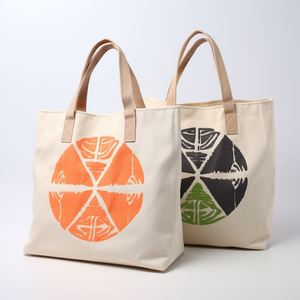 Wholesale High Quality Recyclable <b>Plain</b> Cotton <b>Canvas</b> Shopping Tote Bag With Custom Logo Printed - Product Image 1