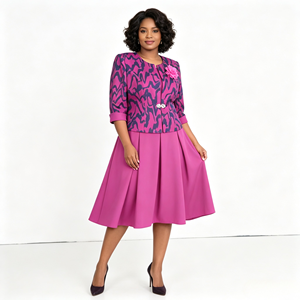 Vêtements pour femmes africaines en gros du fabricant, tailles grandes, ensembles de costumes féminins, tenues d'église pour femmes - Product Image 1