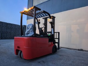 Chariot élévateur électrique WELIFTRICH 2 tonnes 2000 kg 3 roues 3m 4m 5m 48V batterie au plomb-acide avec déplacement latéral - Product Image 6