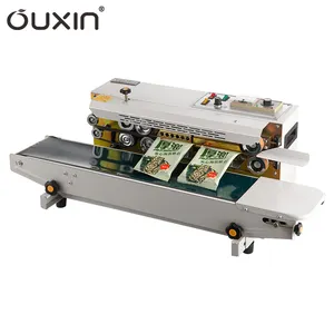 heat sealing machines plastic bags for Chips food snacks small flat pouch bag for plastic Bag sealing machine
