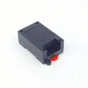 ABS plastic PLC industrial control box Rail type housing Instrument housing control box 82 * 54 * 32mm