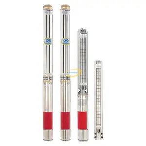 Stainless Steel High Pressure QJ Hot Water Well Submersible Pump For Geothermal Projects
