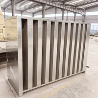 Lames acoustiques en aluminium sur mesure, résistantes aux intempéries, insonorisées, pour le contrôle du bruit des équipements industriels (vente en gros)