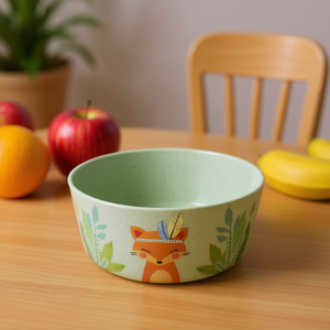 ชุดจานชามเด็ก แฮร์รี่ เดอะ ฟ็อกซ์ ชุดจาน ชาม แก้วน้ำ สำหรับเด็ก - Product Image 3