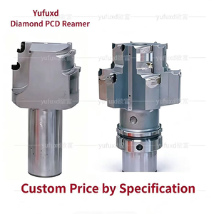 Fraise diamantée PCD pour chanfreinage, finition miroir, haute brillance, pour pièces automobiles en graphite, aluminium, OEM, HRC 65 45 Helix - Product Image 4