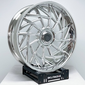 Rines Deportivos de Aleación de Bronce Personalizados Bku18 19 20 21 22 Pulgadas Forjados 5x120.65 para Chevrolet <span class=keywords><strong>Corvette</strong></span> C6 C5 C7 C8 C4 <span class=keywords><strong>ZR1</strong></span> Z06 - Product Image 4