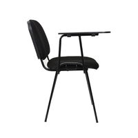 Chaise d'école empilable économique FoShan avec tablette d'écriture pour salle de formation, bureau des visiteurs, conférence, salle d'attente, événements, salle de classe, étudiant